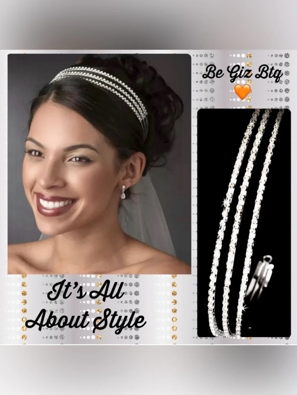 Super Elegant Embellished Headband to Enhance your Casual or Night Our Hair look